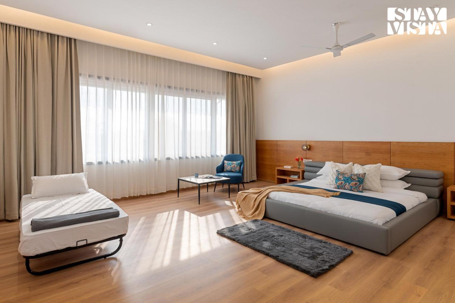Stayvista At Aj House With Pvt Pool & Projector Set-Up Hyderabad Luaran gambar
